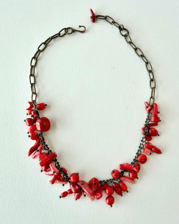 Chunky Coral Necklace