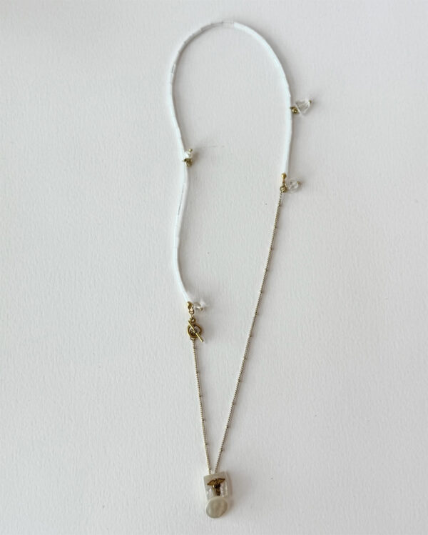 Collage Selenite Necklace