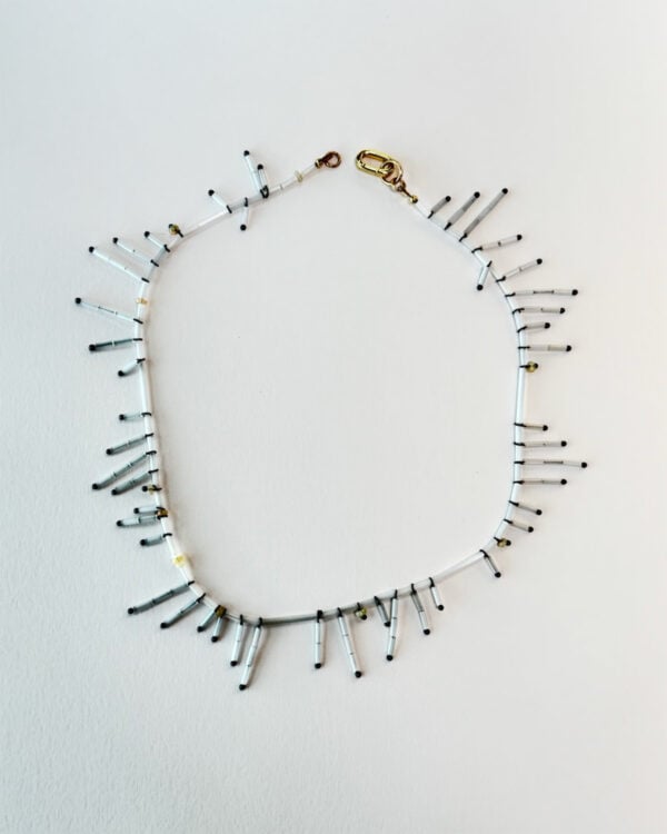 Selenite Opal Necklace